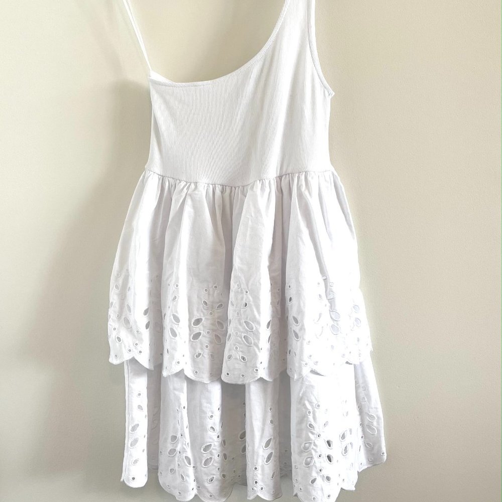 ZARA White One Shoulder Dress - SOLD